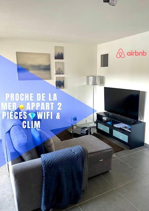 Proche Mer Et Centre Appart 2 Pieces Wifi&Clim Sainte-Maxime Buitenkant foto
